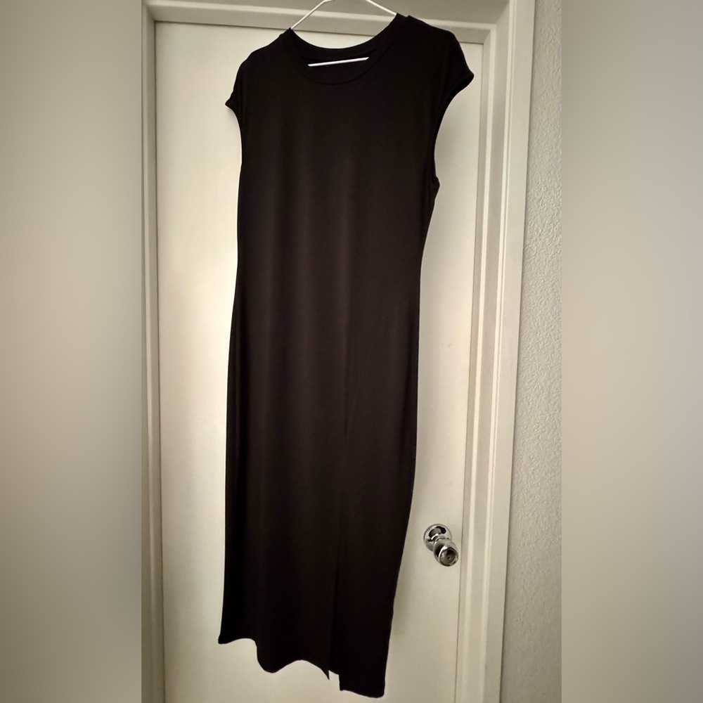 Chic Black One Shoulder Dress